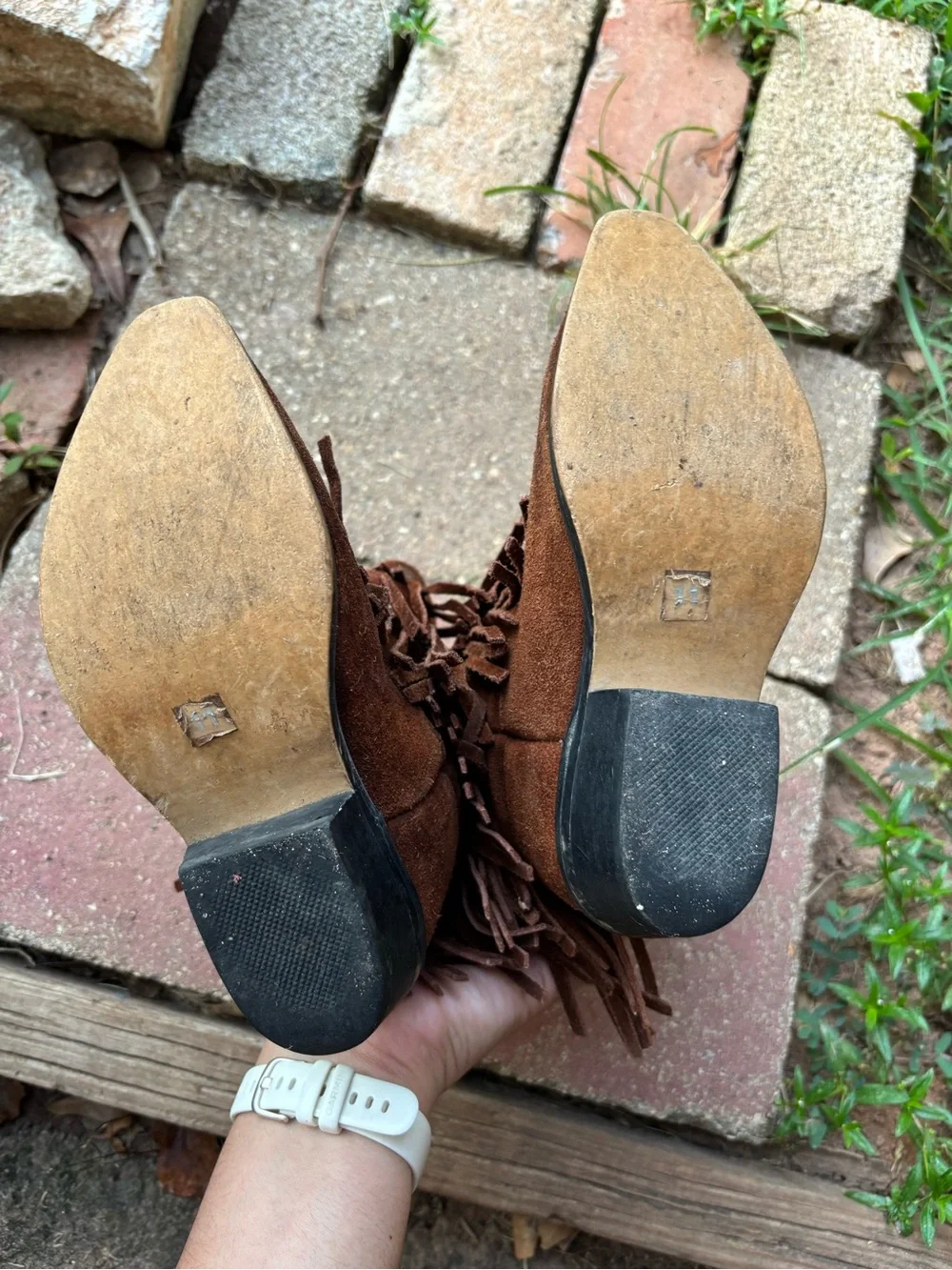 Fringe Western cowgirl boots